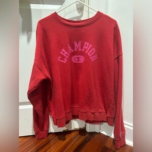Champion Bold Red Crewneck